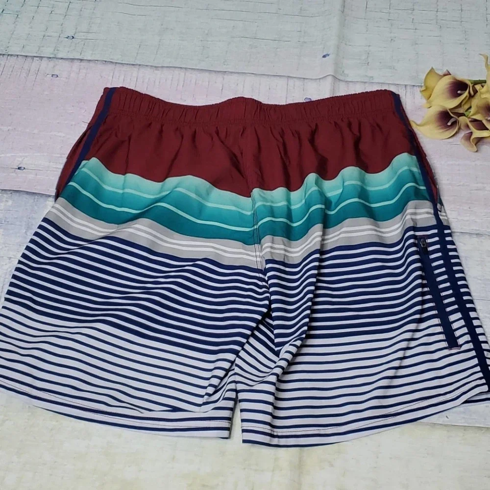 Men's George Striped Hybrid Board Shorts